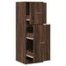 Dulap de farmacie, stejar maro, 40x41x118 cm, lemn prelucrat - WALTI WALTI