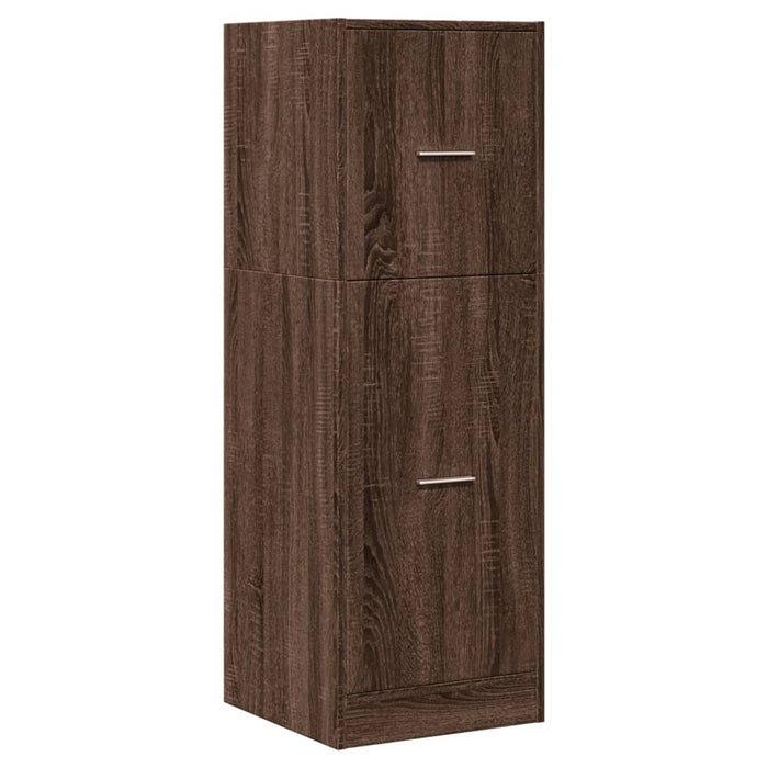 Dulap de farmacie, stejar maro, 40x41x118 cm, lemn prelucrat - WALTI WALTI