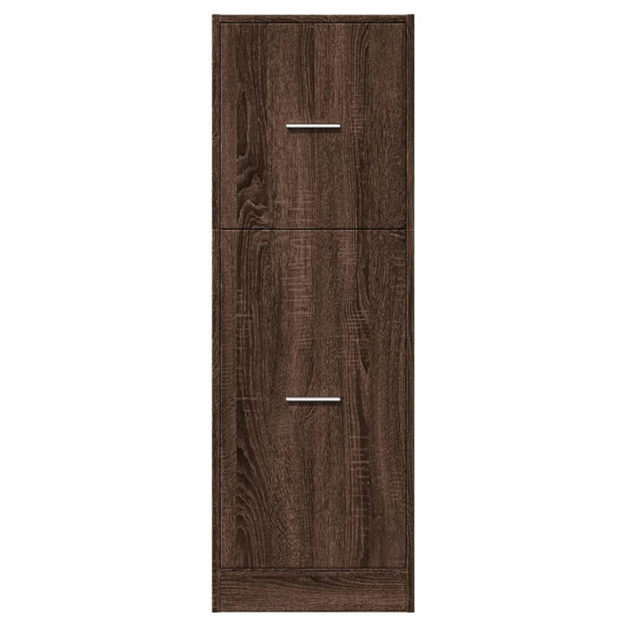 Dulap de farmacie, stejar maro, 40x41x118 cm, lemn prelucrat - WALTI WALTI