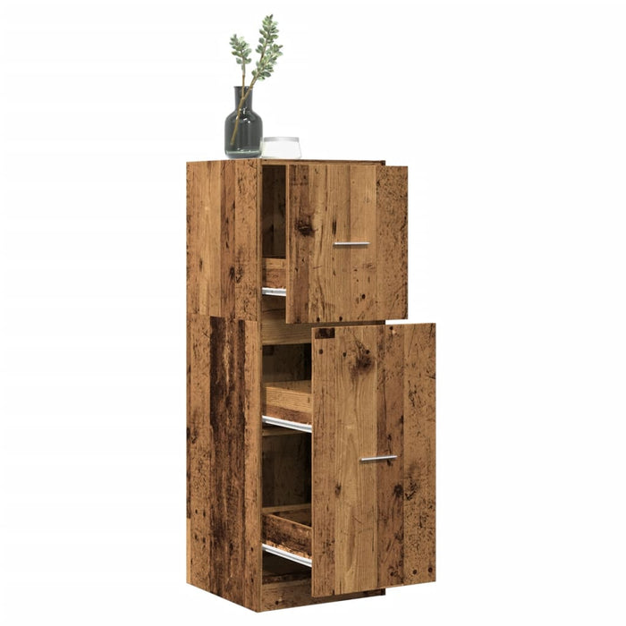 Dulap de farmacie, lemn vechi, 40x41x118 cm, lemn prelucrat - WALTI WALTI