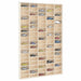 Vitrina de colecție din lemn cu 90 de compartimente - WALTI WALTI