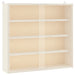 Vitrina de colecție din lemn cu uși 40x8,5x37 cm - WALTI WALTI