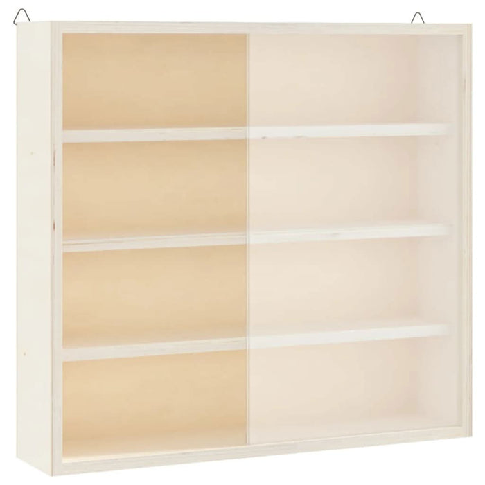 Vitrina de colecție din lemn cu uși 40x8,5x37 cm - WALTI WALTI