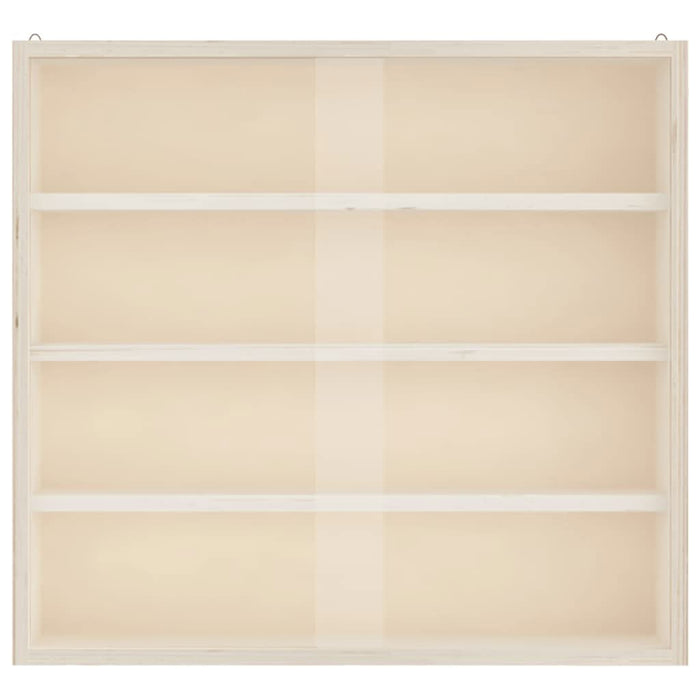 Vitrina de colecție din lemn cu uși 40x8,5x37 cm - WALTI WALTI