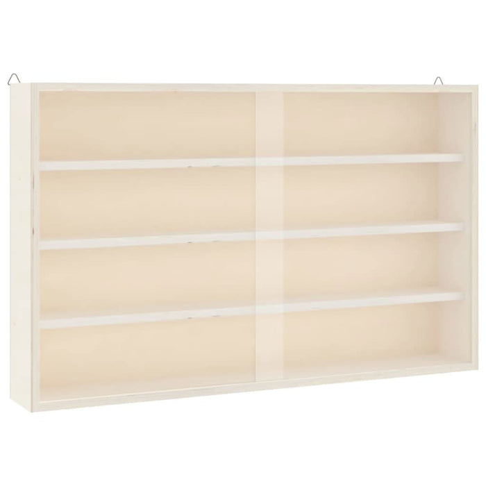 Vitrina de colecție din lemn cu uși 60x8,5x37 cm - WALTI WALTI