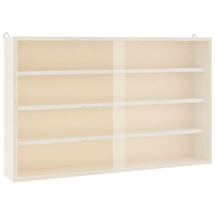 Vitrina de colecție din lemn cu uși 60x8,5x37 cm - WALTI WALTI