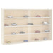 Vitrina de colecție din lemn cu uși 60x8,5x37 cm - WALTI WALTI