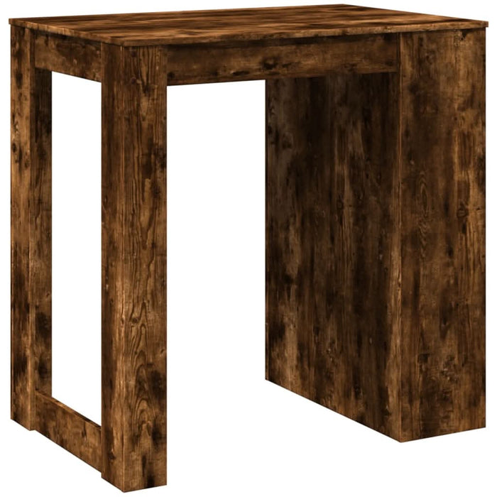 Masă de bar, stejar fumuriu, 102x70x103,5 cm, lemn prelucrat - WALTI WALTI
