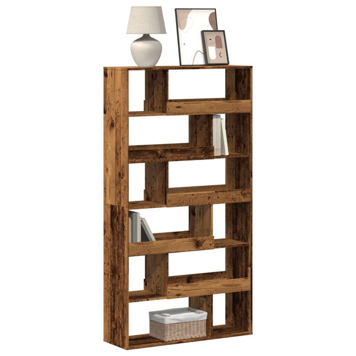 Bibliotecă, lemn vechi, 100x33x187,5 cm, lemn prelucrat - WALTI WALTI