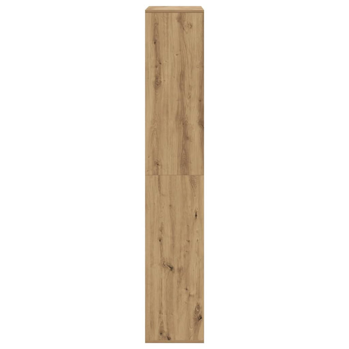 Bibliotecă, stejar artizanal, 100x33x187,5 cm, lemn prelucrat WALTI