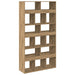 Bibliotecă, stejar artizanal, 100x33x187,5 cm, lemn prelucrat - WALTI WALTI