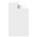 Birou cu lumini LED, alb, 120x55x91 cm, lemn prelucrat - WALTI WALTI