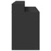 Birou cu lumini LED, negru, 120x55x91 cm, lemn prelucrat - WALTI WALTI