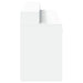 Birou cu lumini LED, alb, 160x55x91 cm, lemn prelucrat - WALTI WALTI