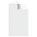 Birou cu lumini LED, alb, 200x55x91 cm, lemn prelucrat - WALTI WALTI