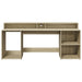 Birou cu lumini LED stejar sonoma, 200x55x91 cm, lemn prelucrat - WALTI WALTI