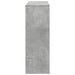 Bibliotecă, gri beton, 100x33x94,5 cm, lemn prelucrat - WALTI WALTI