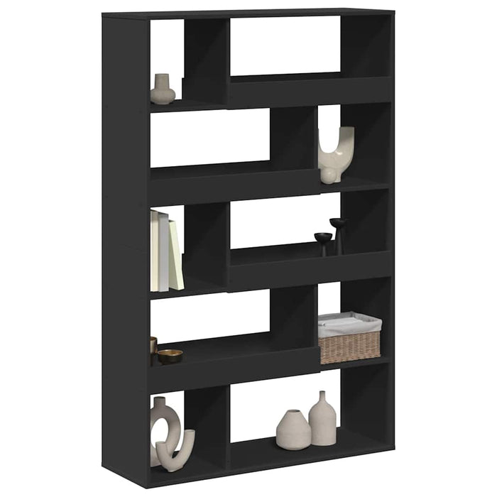 Separator de cameră, negru, 100x33x156,5 cm, lemn prelucrat - WALTI WALTI