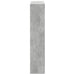 Separator de cameră, gri beton, 100x33x156,5 cm, lemn prelucrat - WALTI WALTI