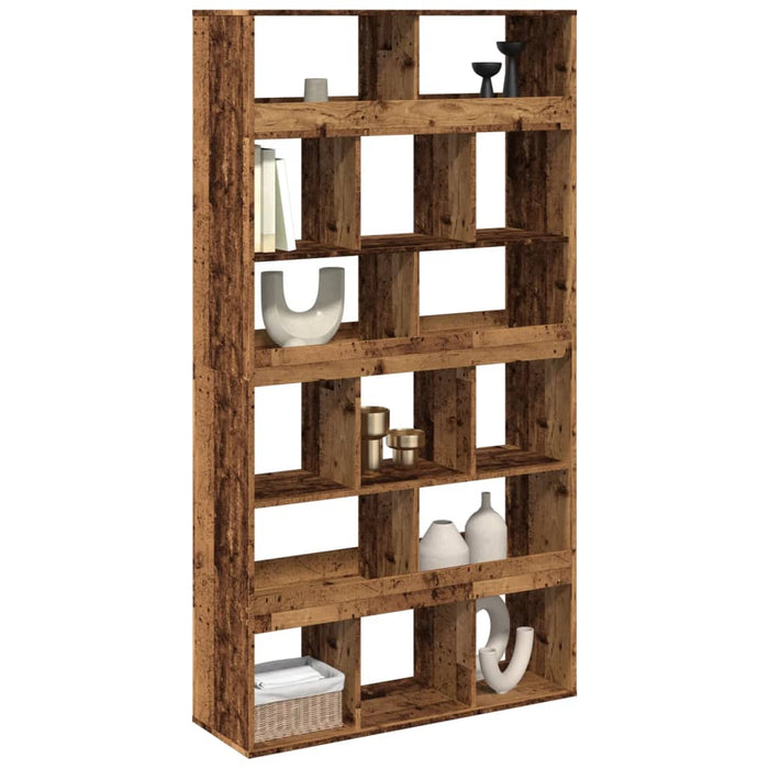 Separator de cameră lemn vechi, 100x33x187,5 cm, lemn prelucrat - WALTI WALTI