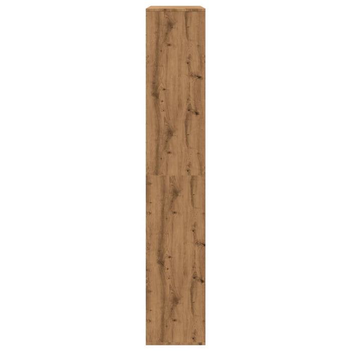 Separator cameră stejar artizanal 100x33x187,5cm lemn prelucrat - WALTI WALTI