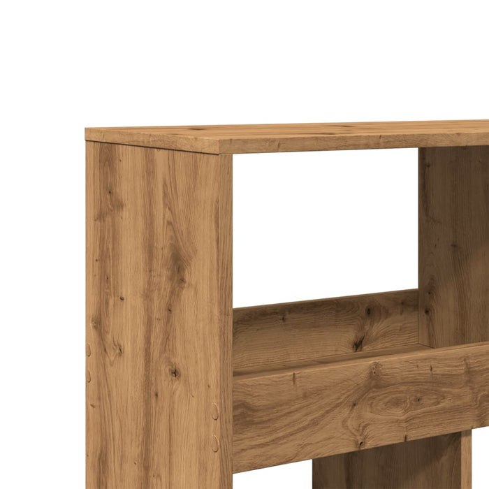 Separator cameră stejar artizanal 100x33x187,5cm lemn prelucrat - WALTI WALTI
