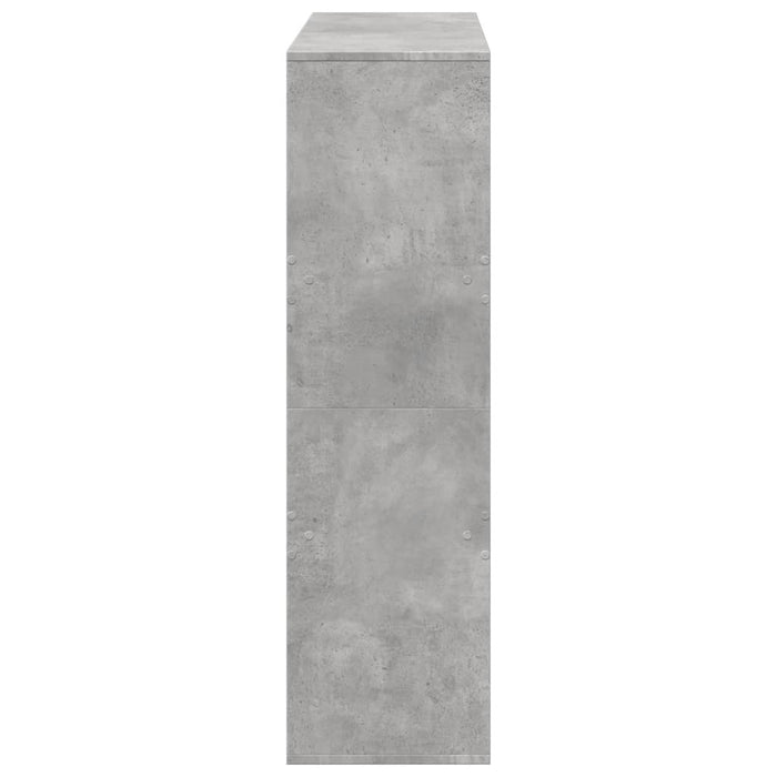 Separator de cameră, gri beton, 100x33x115 cm, lemn prelucrat - WALTI WALTI