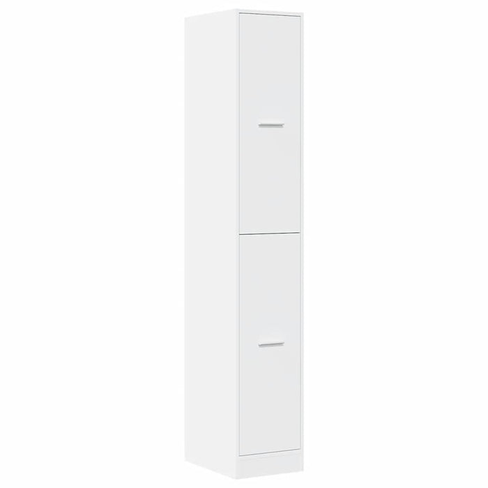 Dulap de farmacie, alb, 30x41x174,5 cm, lemn stratificat - WALTI WALTI