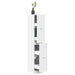 Dulap de farmacie, alb, 30x41x174,5 cm, lemn stratificat - WALTI WALTI