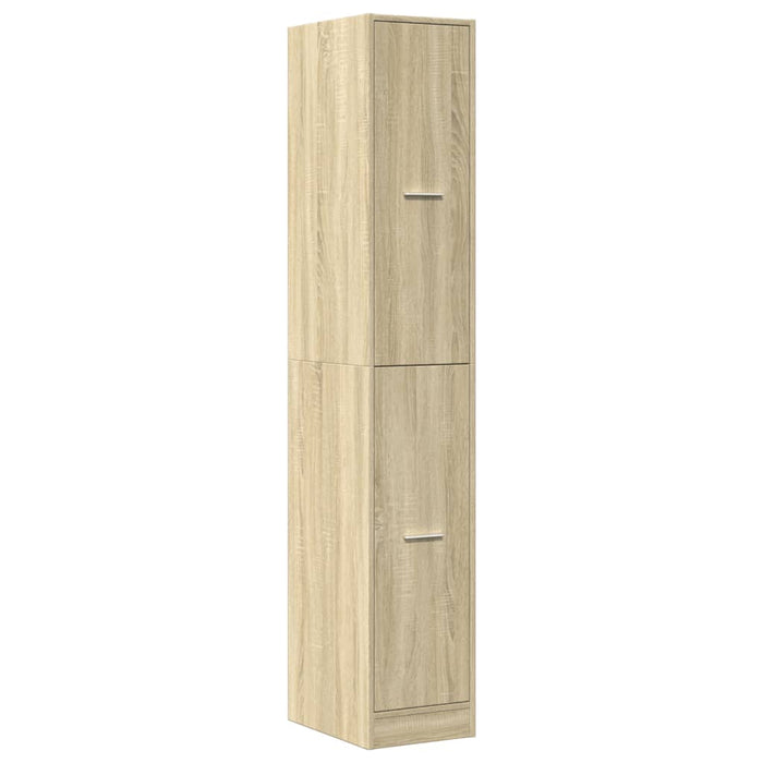 Dulap de farmacie, stejar sonoma, 30x41x174,5 cm lemn prelucrat - WALTI WALTI