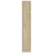 Dulap de farmacie, stejar sonoma, 30x41x174,5 cm lemn prelucrat - WALTI WALTI