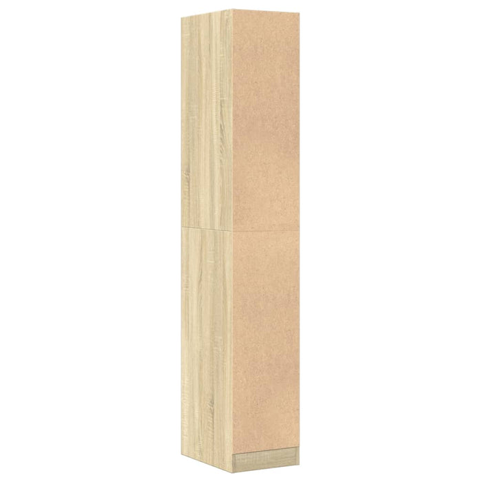 Dulap de farmacie, stejar sonoma, 30x41x174,5 cm lemn prelucrat - WALTI WALTI