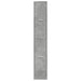 Dulap de farmacie, gri beton, 30x41x174,5 cm, lemn prelucrat - WALTI WALTI
