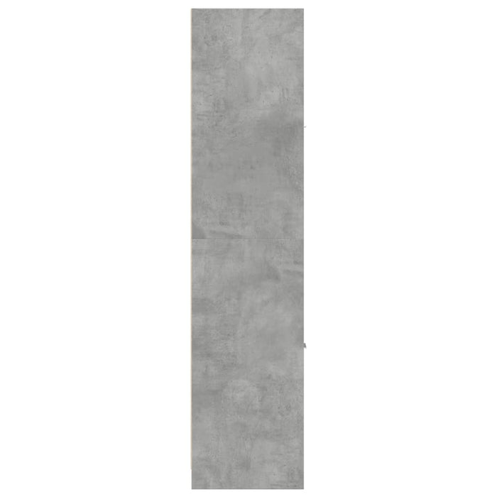 Dulap de farmacie, gri beton, 30x41x174,5 cm, lemn prelucrat - WALTI WALTI