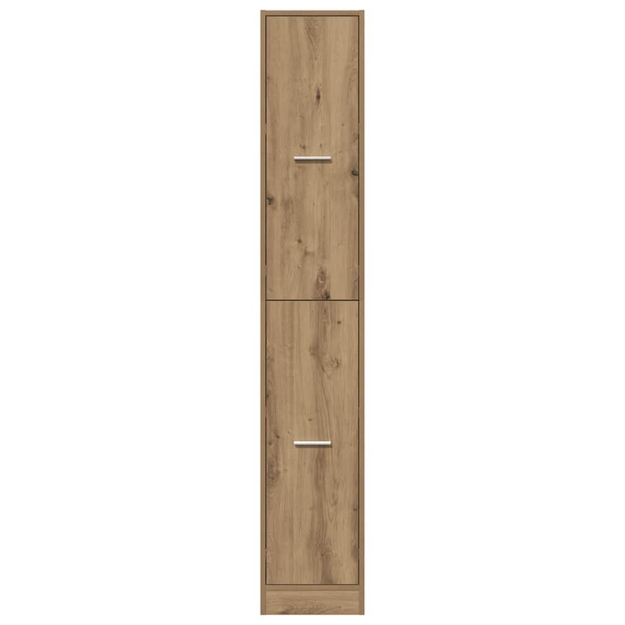 Dulap farmacie, stejar artizanal, 30x41x174,5cm, lemn prelucrat - WALTI WALTI