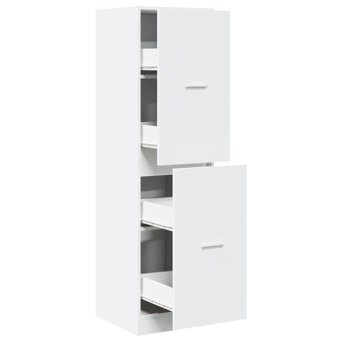 Dulap de farmacie, alb, 40x41x144,5 cm, lemn prelucrat - WALTI WALTI