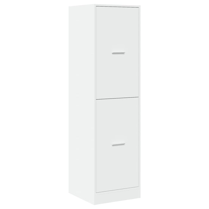 Dulap de farmacie, alb, 40x41x144,5 cm, lemn prelucrat - WALTI WALTI