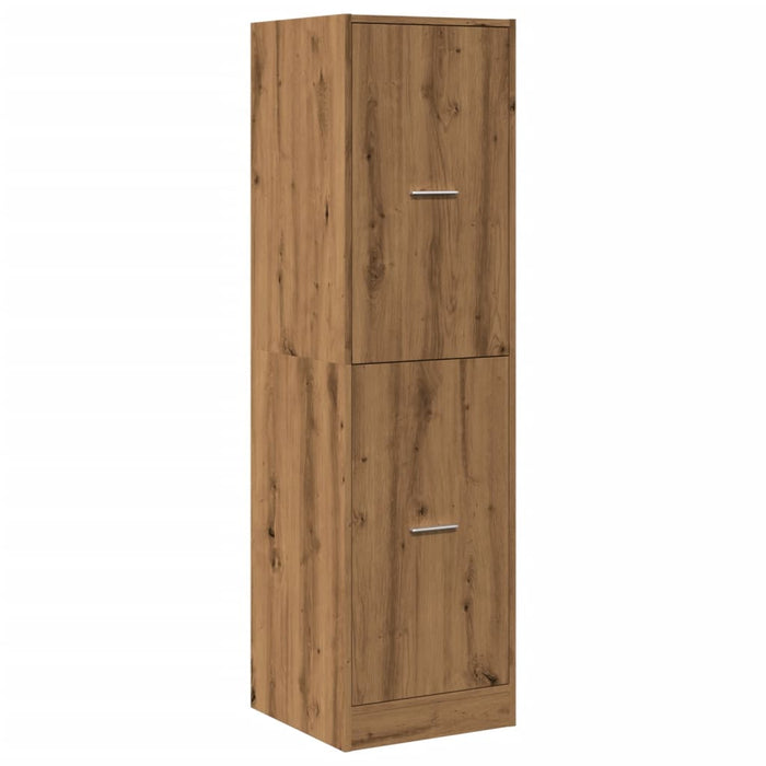 Dulap farmacie, stejar artizanal, 40x41x144,5cm, lemn prelucrat - WALTI WALTI