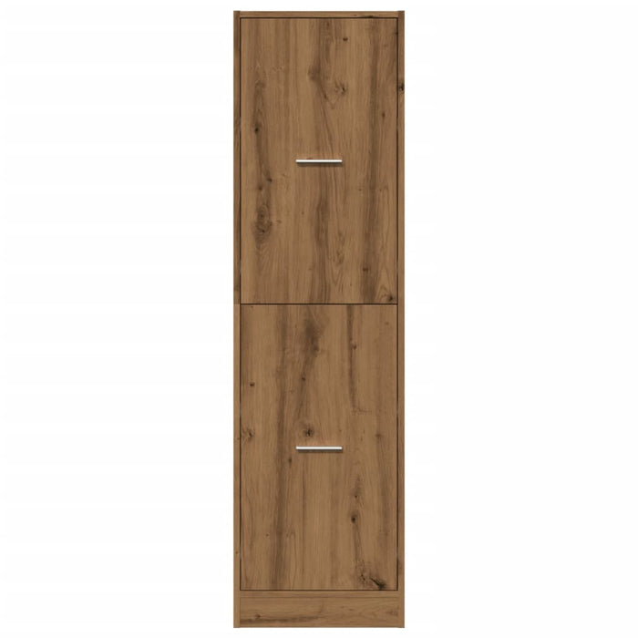 Dulap farmacie, stejar artizanal, 40x41x144,5cm, lemn prelucrat - WALTI WALTI