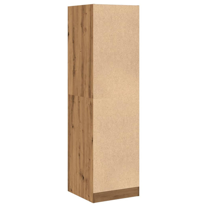 Dulap farmacie, stejar artizanal, 40x41x144,5cm, lemn prelucrat - WALTI WALTI