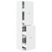 Dulap de farmacie, alb, 40x41x174,5 cm, lemn prelucrat - WALTI WALTI
