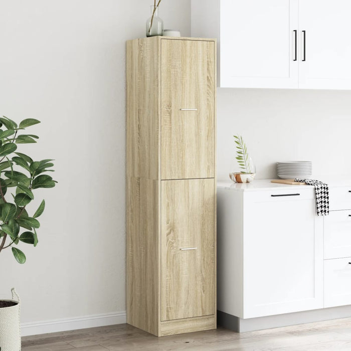 Dulap de farmacie, stejar sonoma, 40x41x174,5 cm lemn prelucrat - WALTI WALTI