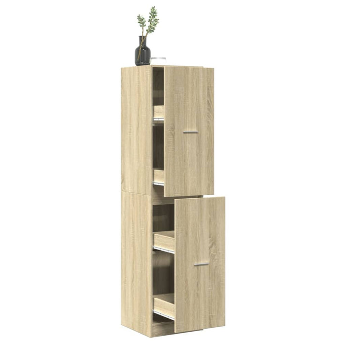 Dulap de farmacie, stejar sonoma, 40x41x174,5 cm lemn prelucrat - WALTI WALTI