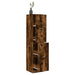 Dulap de farmacie stejar fumuriu, 40x41x174,5cm, lemn prelucrat - WALTI WALTI