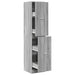 Dulap de farmacie, sonoma gri, 40x41x174,5 cm, lemn prelucrat - WALTI WALTI