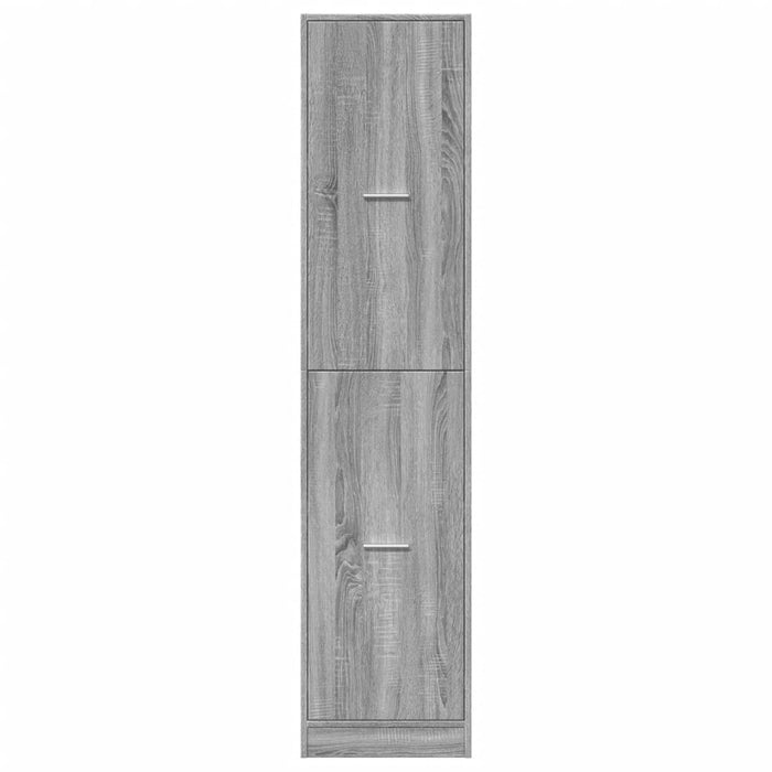 Dulap de farmacie, sonoma gri, 40x41x174,5 cm, lemn prelucrat - WALTI WALTI