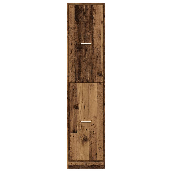 Dulap de farmacie, lemn vechi, 40x41x174,5 cm, lemn prelucrat - WALTI WALTI