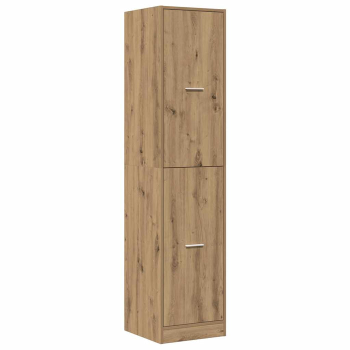 Dulap farmacie, stejar artizanal, 40x41x174,5cm, lemn prelucrat - WALTI WALTI