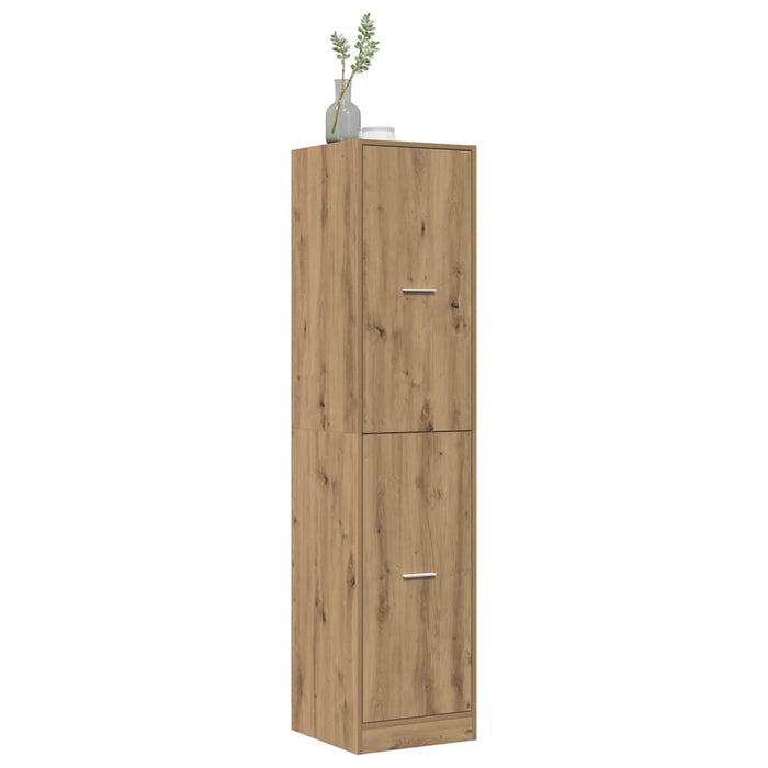 Dulap farmacie, stejar artizanal, 40x41x174,5cm, lemn prelucrat - WALTI WALTI