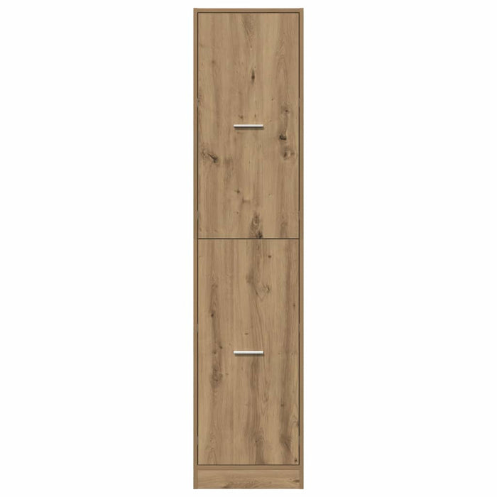 Dulap farmacie, stejar artizanal, 40x41x174,5cm, lemn prelucrat - WALTI WALTI